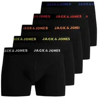 JACK & JONES Black Friday Boxershorts 5 Einheiten Black / Detail Black / Black XL