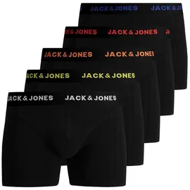 JACK & JONES Black Friday Boxershorts 5 Einheiten Black / Detail Black / Black XL