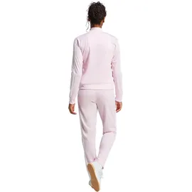 adidas Essentials 3 Stripes Trainingsanzug Clear Pink L