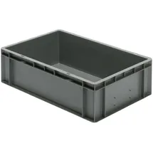 La-Ka-Pe Transportstapelbehälter L600xB400xH175mm grau PP Seitenwände geschl.LA-KA-PE