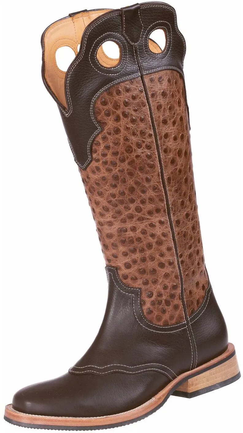 Passion 4Q Westernstiefel ostrich brown 39