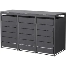 ML-Design Mülltonnenbox 196 x 80 x 120 cm anthrazit