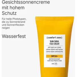 Comfort Zone Sun Soul Face Creme LSF 50+ 60 ml