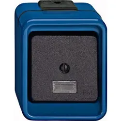 Schlagfest Wippschalter, Wechsel (blau)
