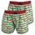 Unabux Flying Falcon Boxershorts braun/grün/orangerot/schwarz/weiß S 2er Pack
