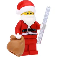 LEGO Minifigur: Santa Claus/Nikolaus/Weihnachtsmann (aus der Sammelfiguren Serie 8) mit Zubehör