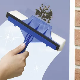 Maximex Fensterwischer extra-lang mit Teleskopstiel Blau/Grau