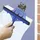 Maximex Fensterwischer extra-lang mit Teleskopstiel Blau/Grau