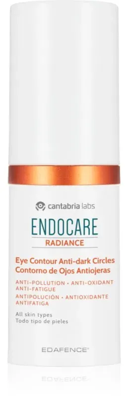 Endocare Radiance aufhellende Augencreme gegen Schwellungen und Augenringe 15 ml