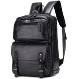 Style Men Rucksack Kunstledertasche für Jungen High Capacity Storage Rucksäcke Wasserdichte Reiserucksäcke