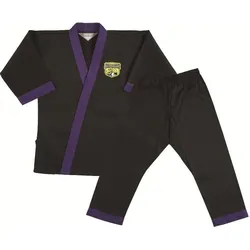 Kampfsportanzug Uniform Lil Dragon Century SCHWARZ 140-152 cm