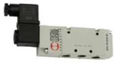 Riegler 5/2-Wegeventil, elektropneumat., monostabil, G 1/8, 110 V AC