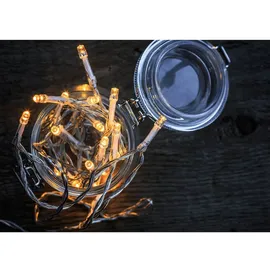 IDENA Lichterkette transparent 4,1 m