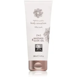 HOT Shiatsu Silky touch 2in1 Massage und Gleitgel 200 ml
