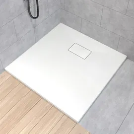 bad land SET Walk-In Dusche KETIL 80x195 Transparentes Glas