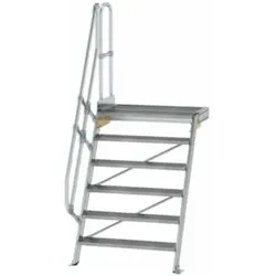 MUNK Aluminium-Treppe Plattform 60° 6 Stufen
