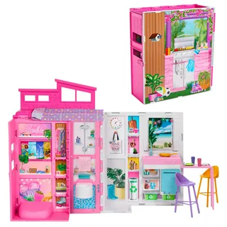 Barbie Puppenhaus Ferienhaus mehrfarbig HRJ76
