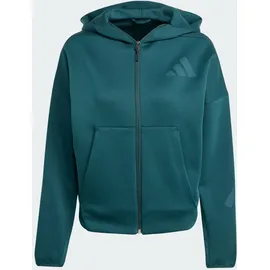 adidas Z.N.E. Zip-Hoodie - aurora ivy - 2XS
