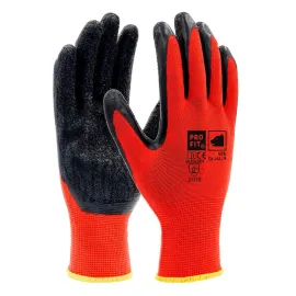 profit fitzner Fitzner Latex-Feinstrickhandschuh 595-11 – 1 Packung = 12 Paar, Größe 11