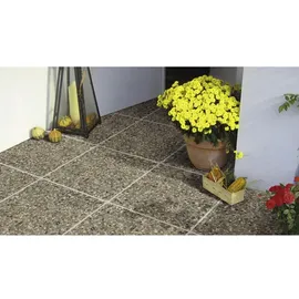 Diephaus Waschbetonplatte bunt 40 x 40 x 4 cm 4 St.