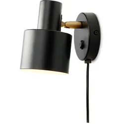 Halo Design - Vogue Wandleuchte Schwarz - cm - 16 cm