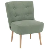 Max Winzer Sessel Fiona Polyester 60 x 55 x 70 cm Grün