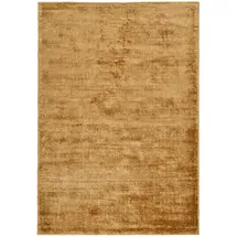Tom Tailor Viskose-Teppich Shine uni 430 ocher 300x400 cm