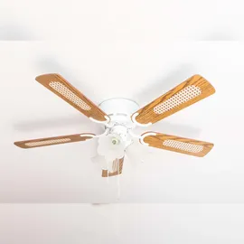 Pepeo Kisa 105 cm Deckenventilator mit Licht