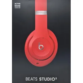 Beats Studio3 Wireless rot