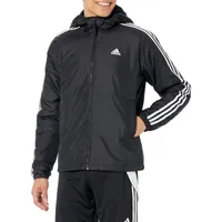 adidas Essentials CLIMAWARM 3 Stripes Insulated Hooded Jackets, black, L