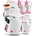 Protektoren-Set Knieschoner rosa XS