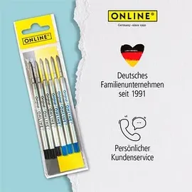 Online Schreibgeräte Kugelschreibermine M 6 St. Schwarz/Blau