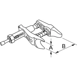 Hydraulischer Kugelgelenk-Ausdrücker, 45mm