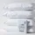 Homescapes Kissenbezug Homescapes 40 x 80 cm Weiss