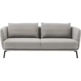 Schöner Wohnen 3-Sitzer "Pearl - 5 Jahre Hersteller-Garantie, auch in Bouclé", silber, B:210cm H:71cm T:91cm, 96% Polyester, 4% Polyacryl, SCHÖNER WOHNEN-KOLLEKTION, Sofas, Maße (B/H/T): 210/71/91 cm, Füße Metall