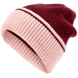 Tchibo - Strickmütze - dunkelrot