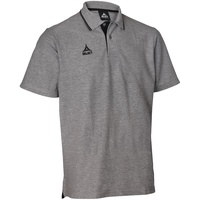 Select Polo-Shirt Oxford, Grau, L