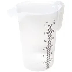 Pro-Measures Messkrug aus Polypropylen 3L Pro measures Polypropylen3 174x174x249mm