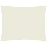 vidaXL Sonnensegel Oxford-Gewebe Rechteckig 3x4,5 m Creme
