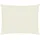 vidaXL Sonnensegel Oxford-Gewebe Rechteckig 3x4,5 m Creme