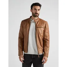 JCC Bikerjacke Braun 60