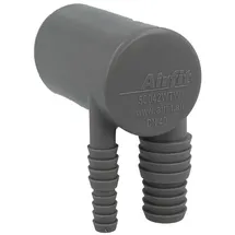 AIRFIT Doppel-Anschlusswinkel grau