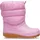 Crocs Classic Neo Puff K Stiefel Pink Tweed / Gum 29-30