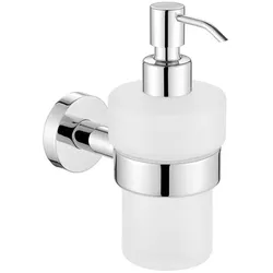 Kronenbach Radia Seifenspender, Glas 29.100.066.0505, Accessoires, chrom