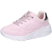 SKECHERS Uno Lite Kinder Pink/Rosa/Silber 34