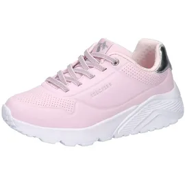 SKECHERS Uno Lite Kinder Pink/Rosa/Silber 34