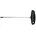 SW Stahl Sw-stahl 02013l T-griff mit Tx-profil I T25 x 200 I Tx Schraubenzieher