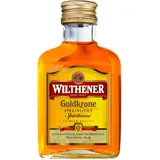 WILTHENER Goldkrone I genussvolle Spirituose I Goldi I 28% vol. I 1 x 0,1 l