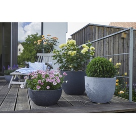 Scheurich Pflanzgefäß Barceo Serie 295 granit grau Ø 40 cm