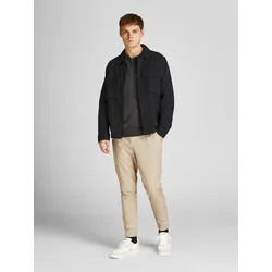 Jack & Jones Pullover Strickpullover mit V-Ausschnitt JJEEMIL KNIT V-NECK